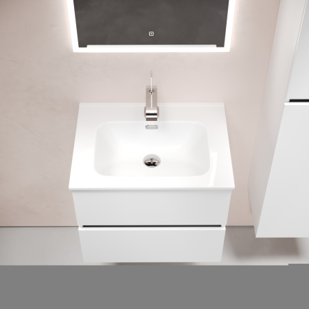 Тумба под раковину Sancos Urban UR60W 60х50 подвесная цвет белый